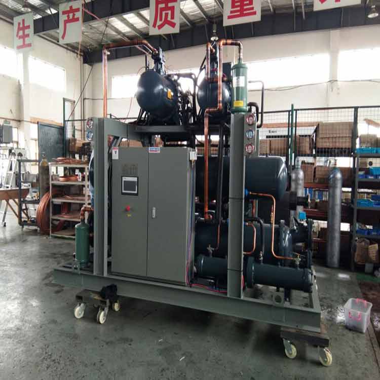 -80℃制冷機(jī)組 生物業(yè)用復(fù)疊冷凍機(jī)組
